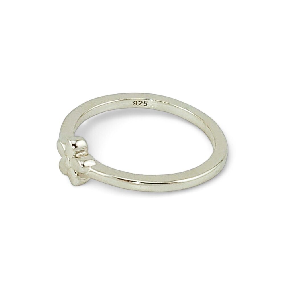 Sterling Silver 925 Baby Flower Ring - Picture 4 of 4